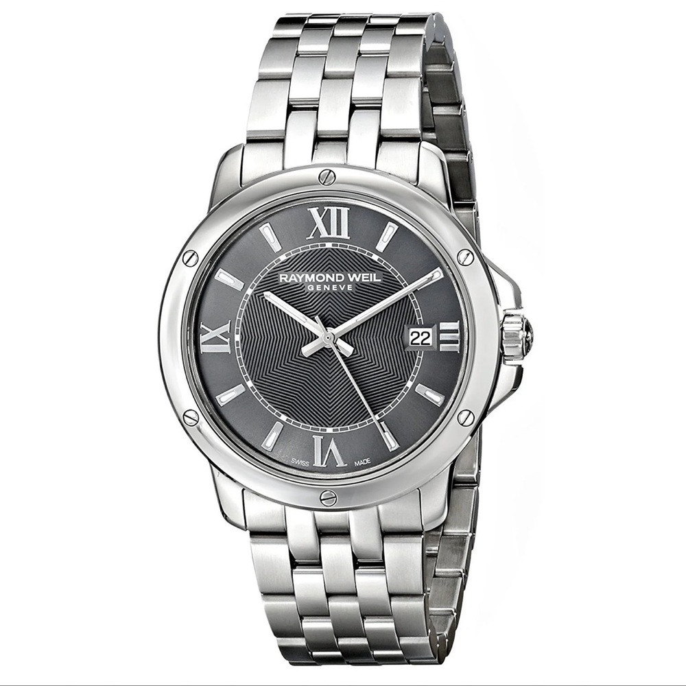 Raymond Weil watch, stainless steel